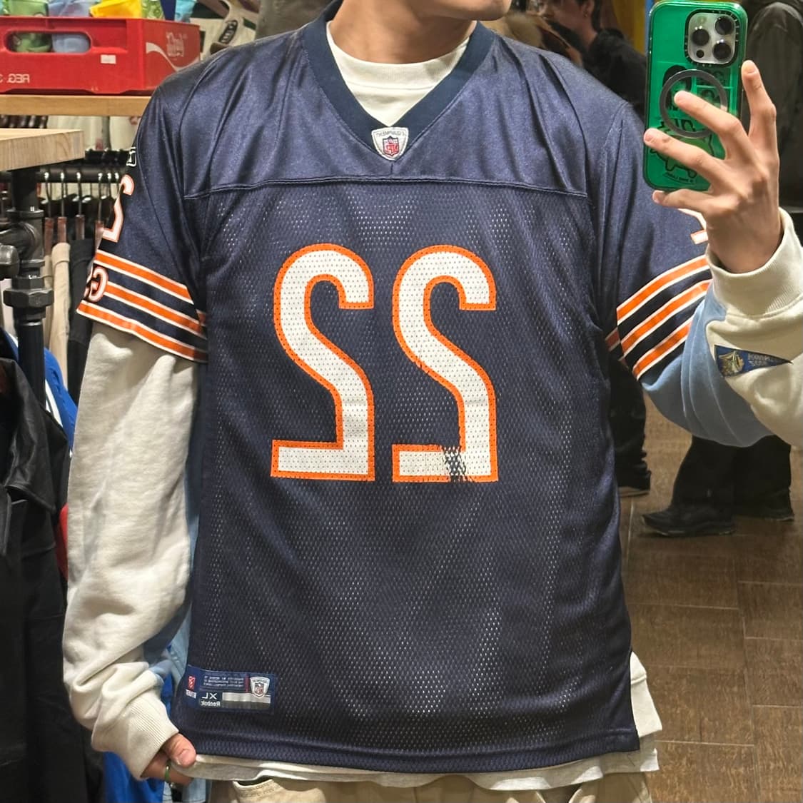 [HI] 리복 NFL 져지 네이비 상품이미지1