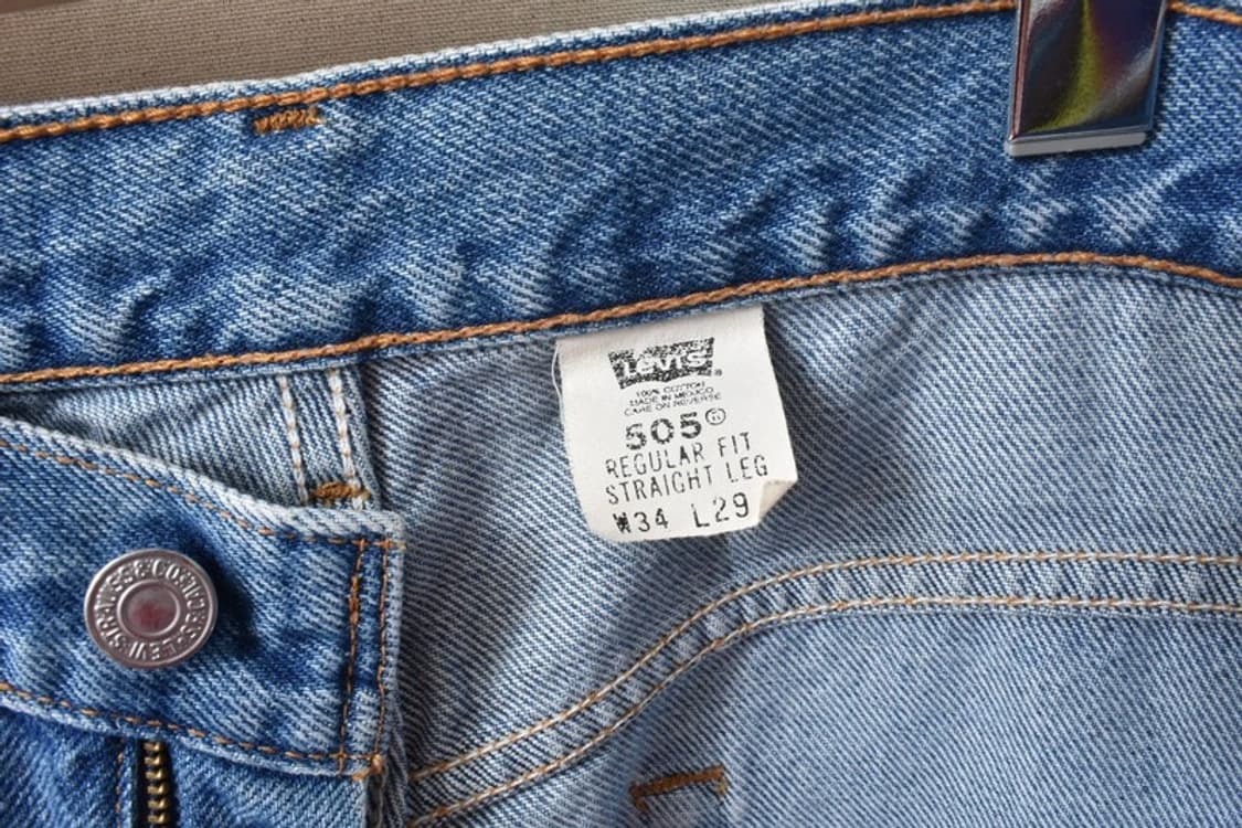 00S 리바이스 505 청바지 34 M0200 상품이미지7