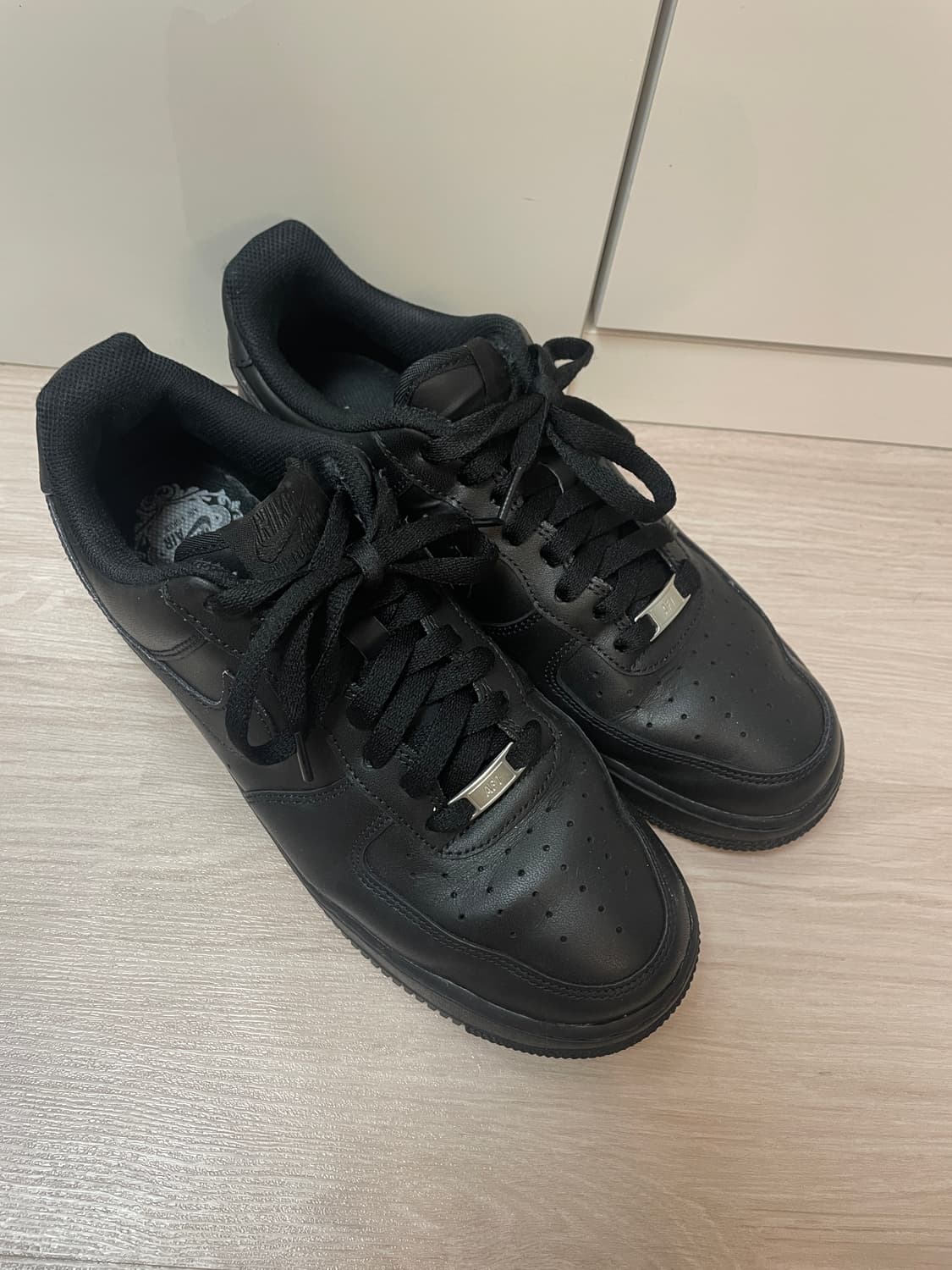 나이키 에어포스 블랙 280 상품이미지2