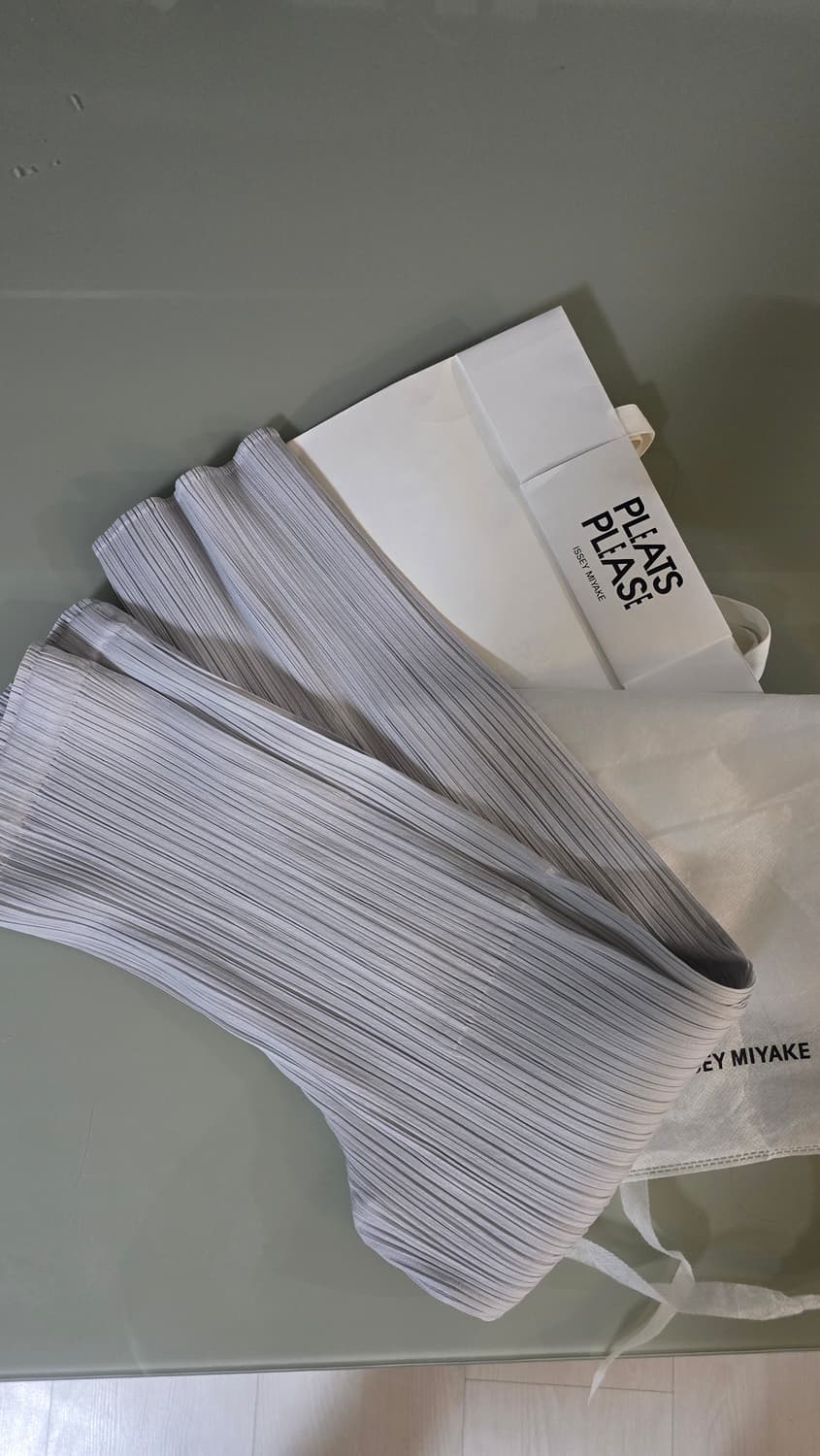 플리츠플리즈 jf110(사브리나팬츠)4 라이트그레이 상품이미지4