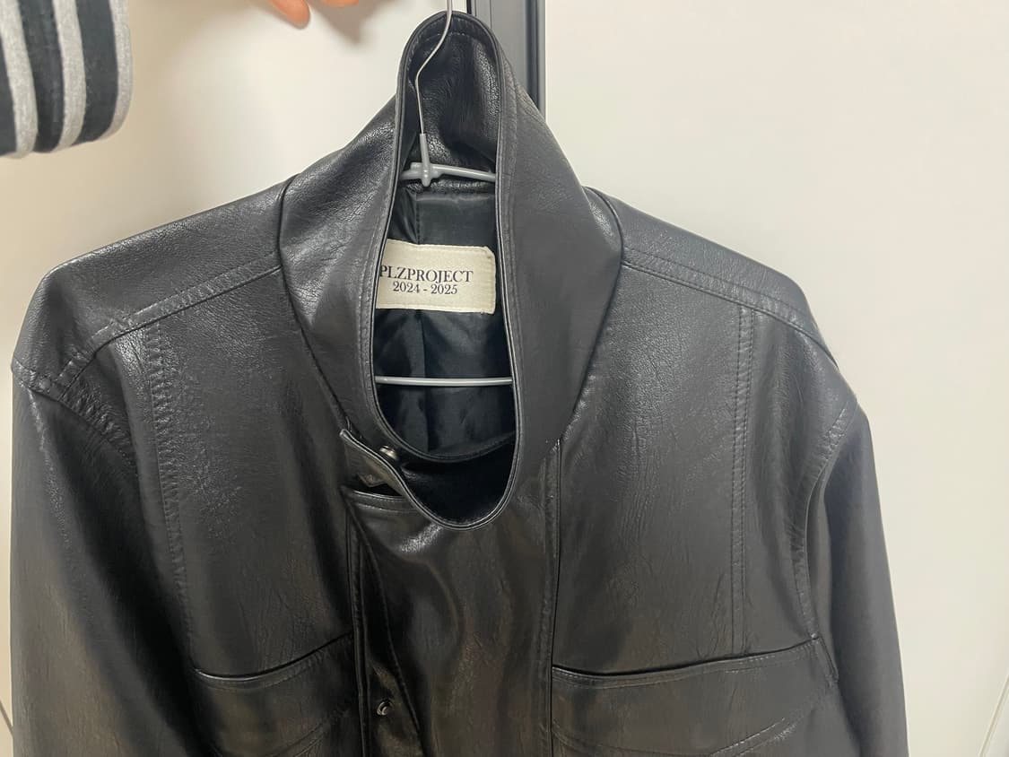 플리즈프로젝트 PLZPROJECT 레더자켓 상품이미지2