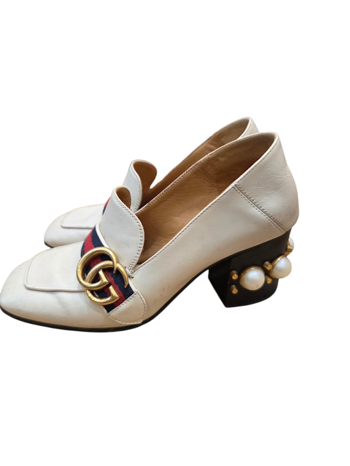 구찌 페이튼 펄 펌프스 로퍼  상품이미지2