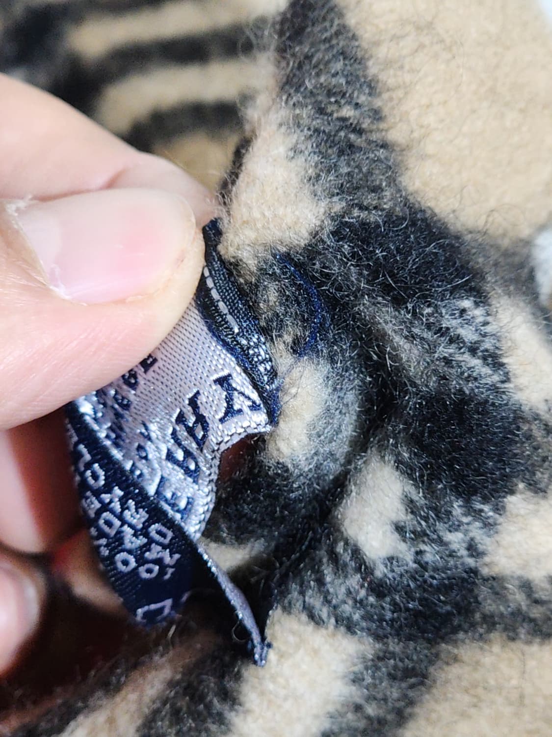 (정품) 버버리 캐시미어 머플러 노바체크 목도리  상품이미지6