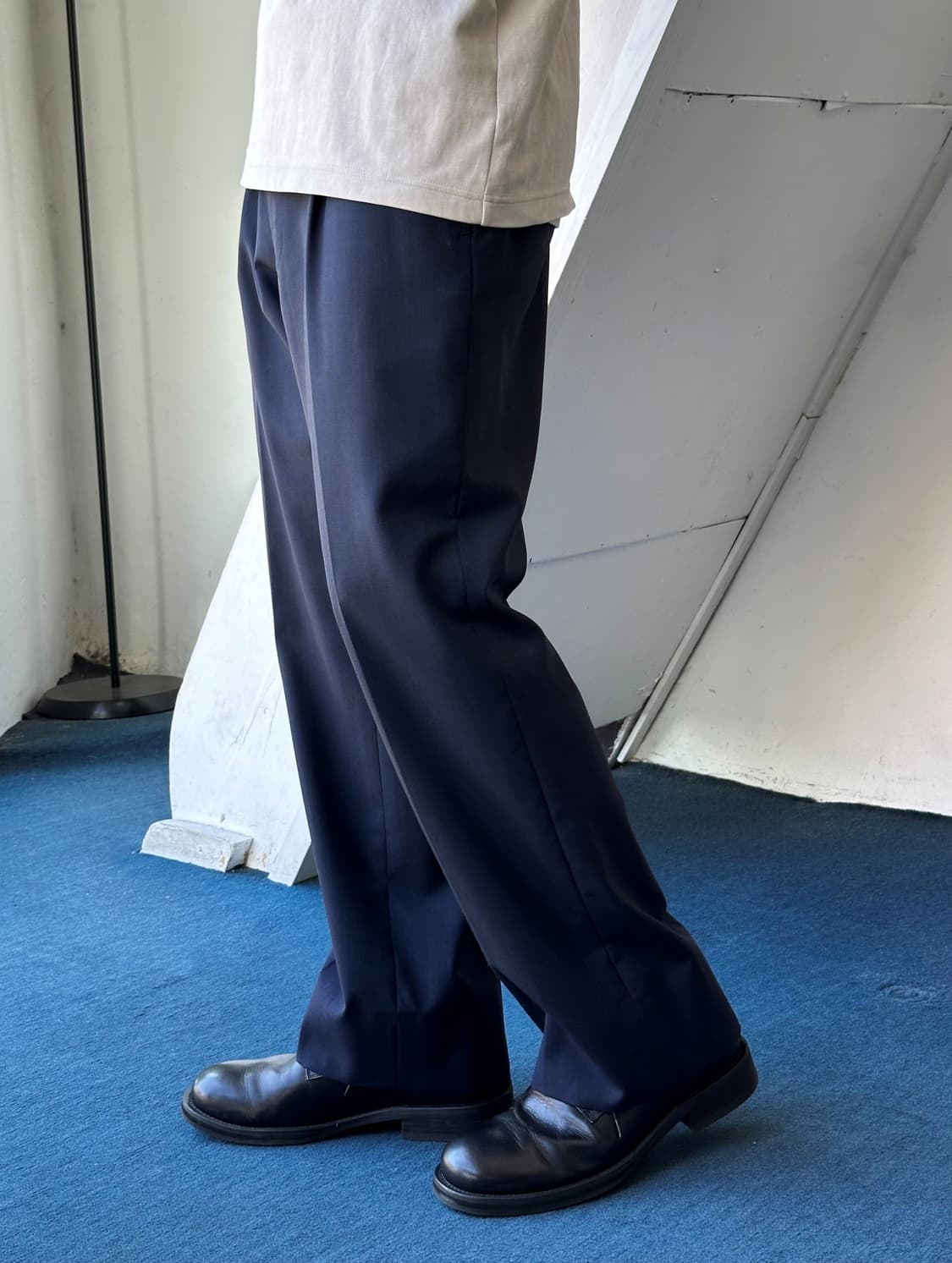  2 pleats multi patterned trousers 상품이미지9