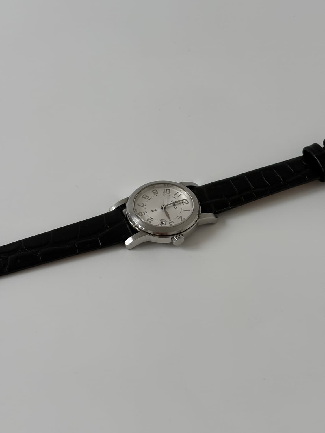 1990s Arabic Index Silver Ladies Quartz 상품이미지5