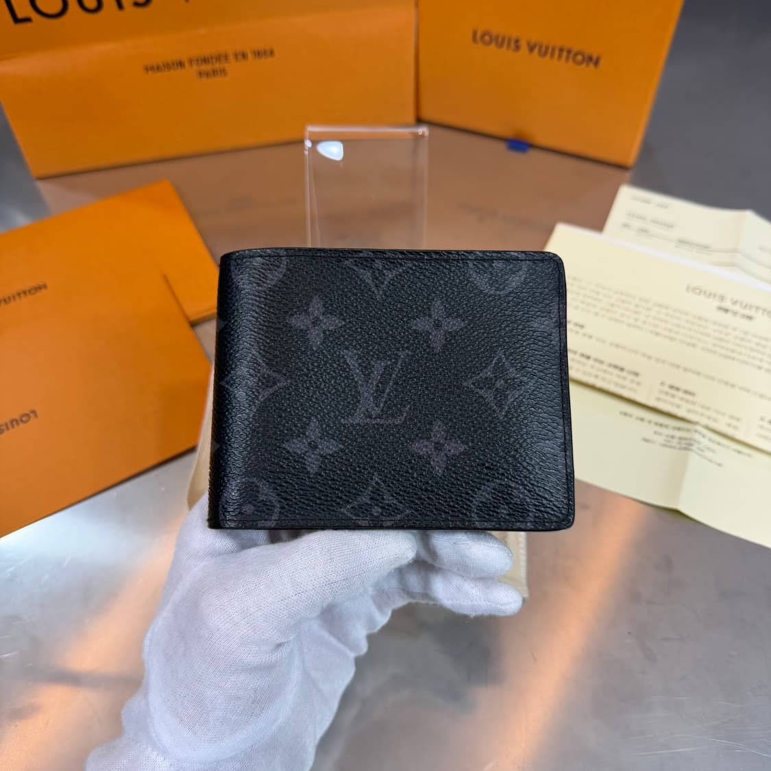 [리오브] 루이비통 이클립스 모노그램 멀티플 반지갑 상품이미지2