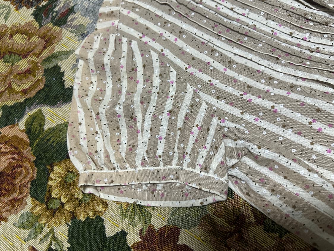 빈티지 잔꽃 스트라이프 캉캉 원피스 상품이미지5