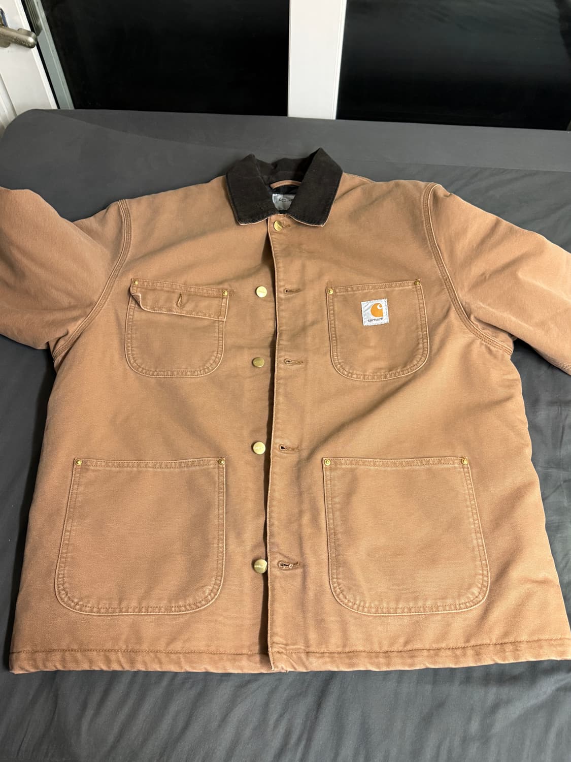 칼하트 OG 초어 코트 브라운 L 상품이미지5