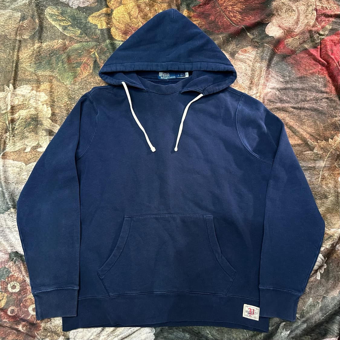 폴로 랄프로렌 빈티지 네이비후드티 L 상품이미지1
