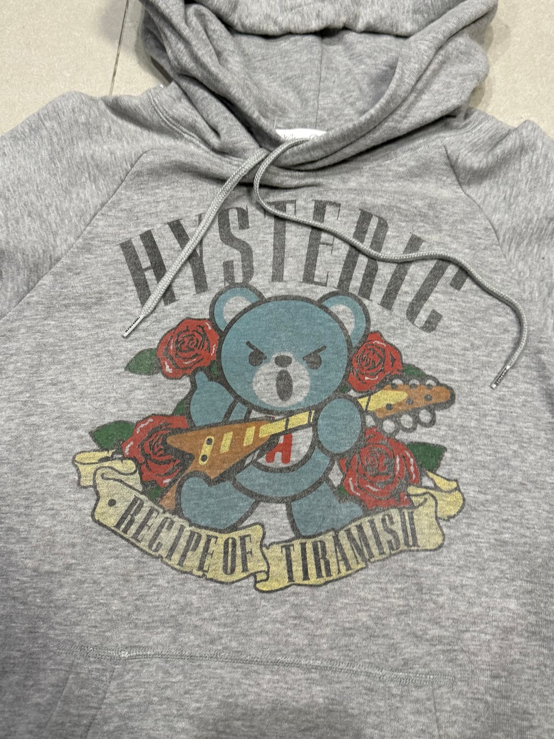 히스테릭 글래머 아카이브 퍽베어 티라미수 레시피 후드티 스웨터 상품이미지2