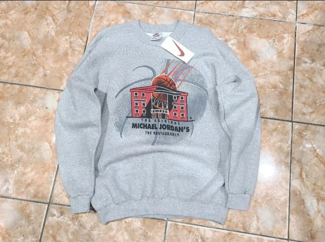 90s NIKE 마이클조던's The Restaurant 빈티지 스웻셔츠 상품이미지1