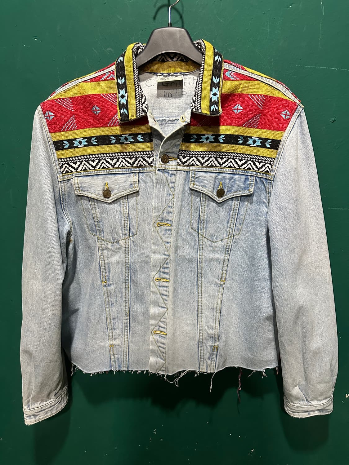 빈티지 나바호 에스닉 트러커자켓 100사이즈 상품이미지1