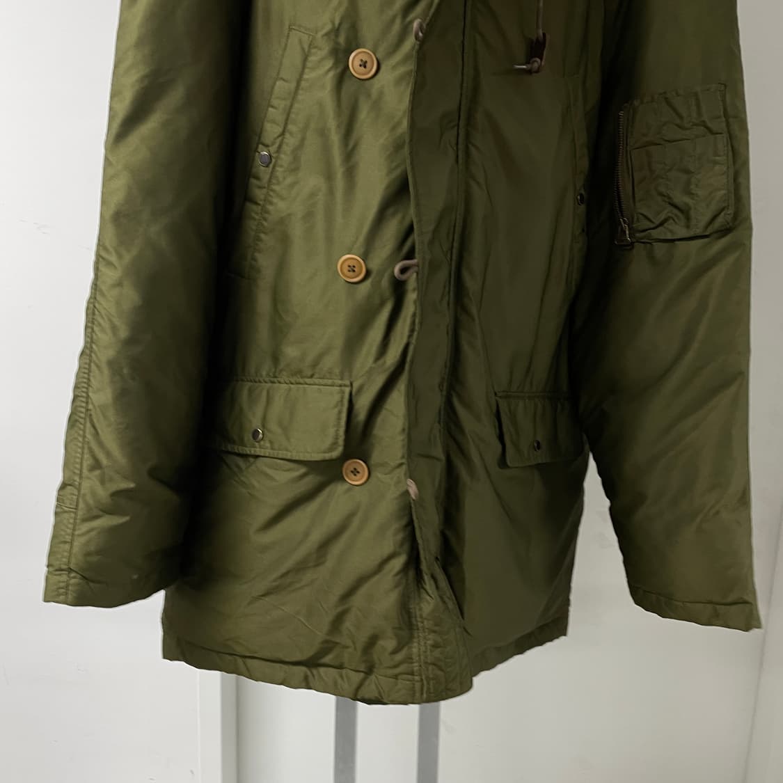 폴로 랄프로렌 N3B 다운 패딩 카키 XL 상품이미지3