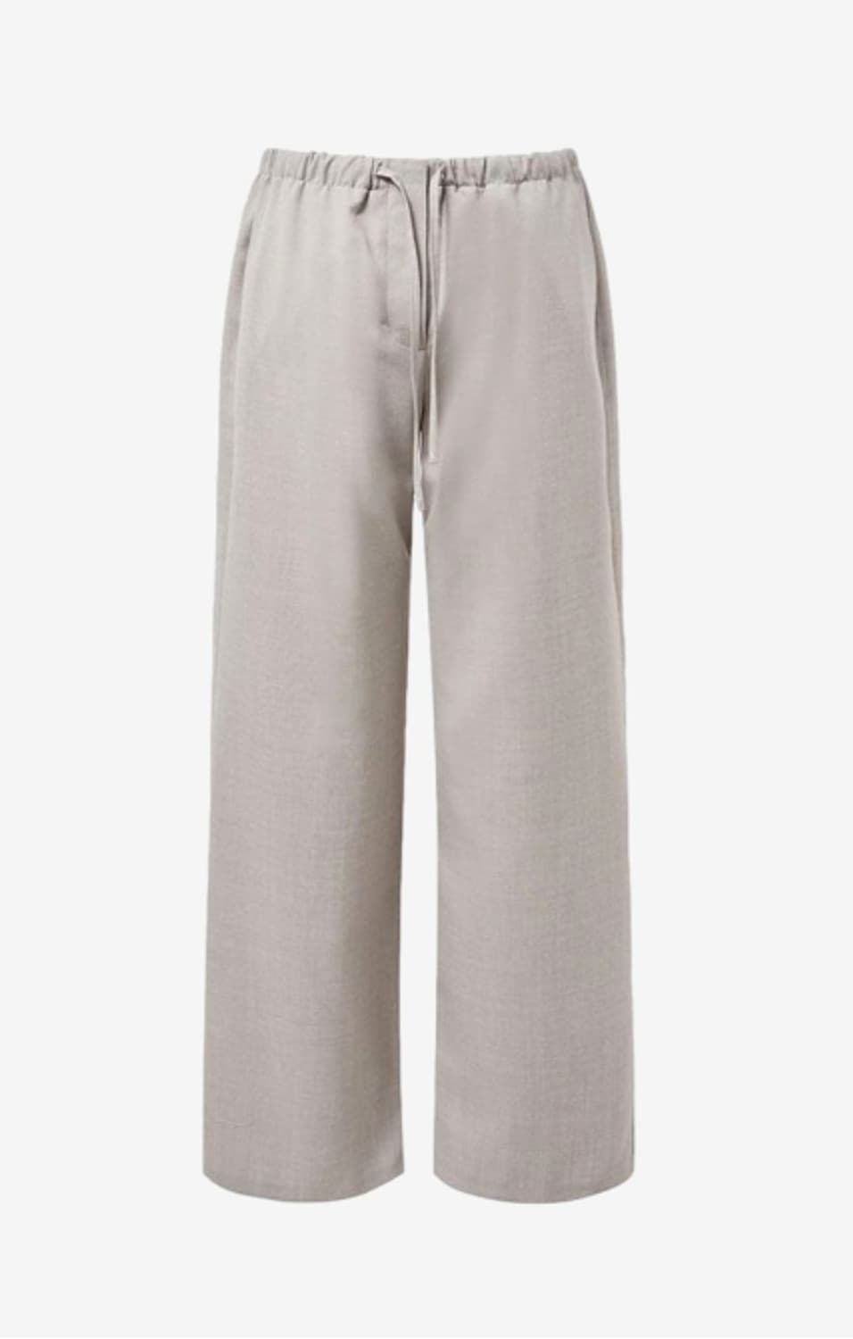 아모멘토 25SS울 밴딩 팬츠 베이지 (M) 상품이미지1