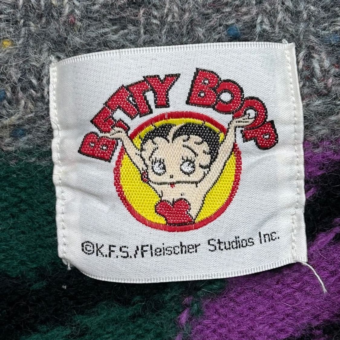 베티붑 울 100 니트 코트 M 상품이미지4