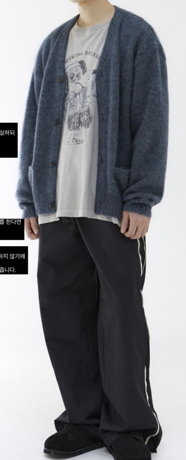 폴리테루 모헤어가디건 4사이즈 상품이미지1