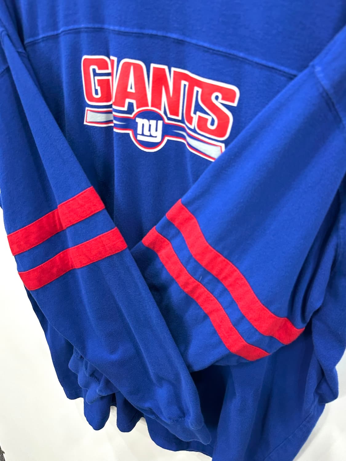NFL 뉴욕 자이언츠 롱슬리브 블루 2XL 상품이미지4