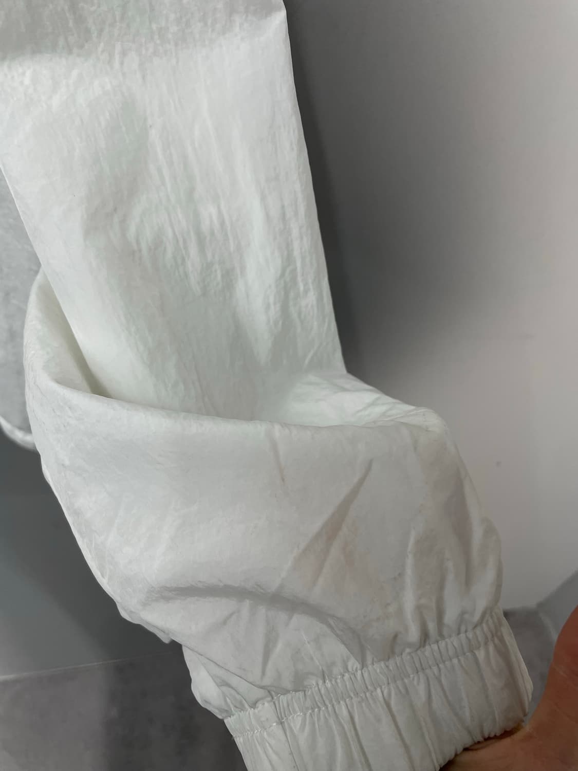 나이키 우븐 백로고 화이트 바람막이 자켓 H1537 상품이미지8