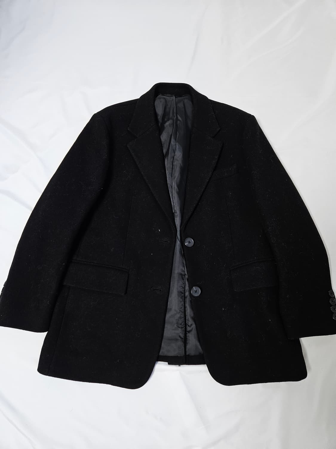 무신사스탠다드 무탠다드 울 블레이저 정장 자켓 S 오버핏 상품이미지1