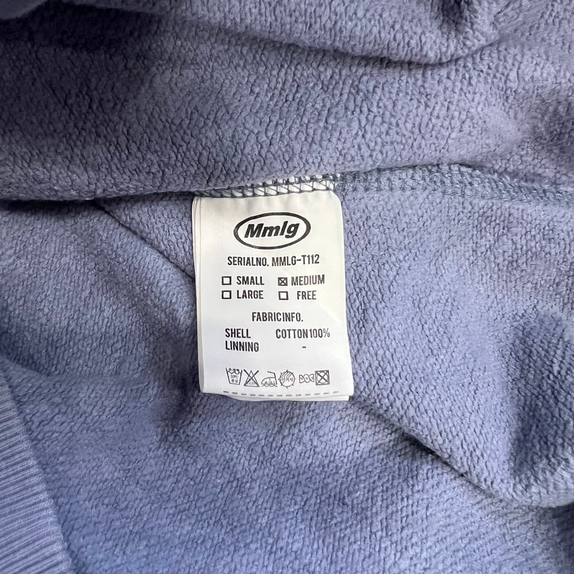 M) mmlg 후드티 후드티셔츠 상품이미지4