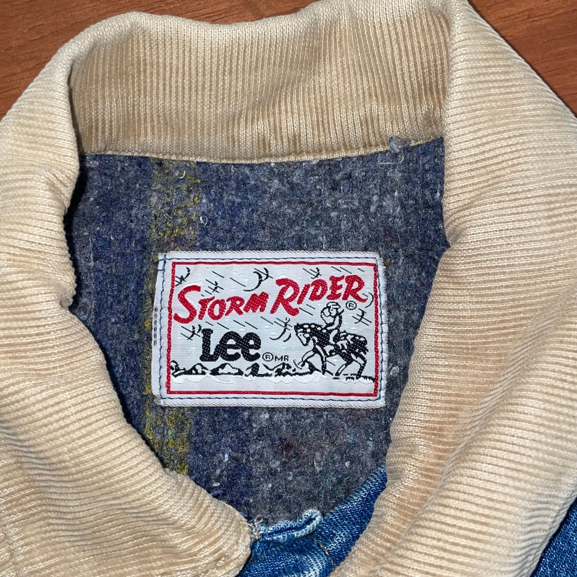 80s Lee 리 스톰라이더 데님 자켓  상품이미지9