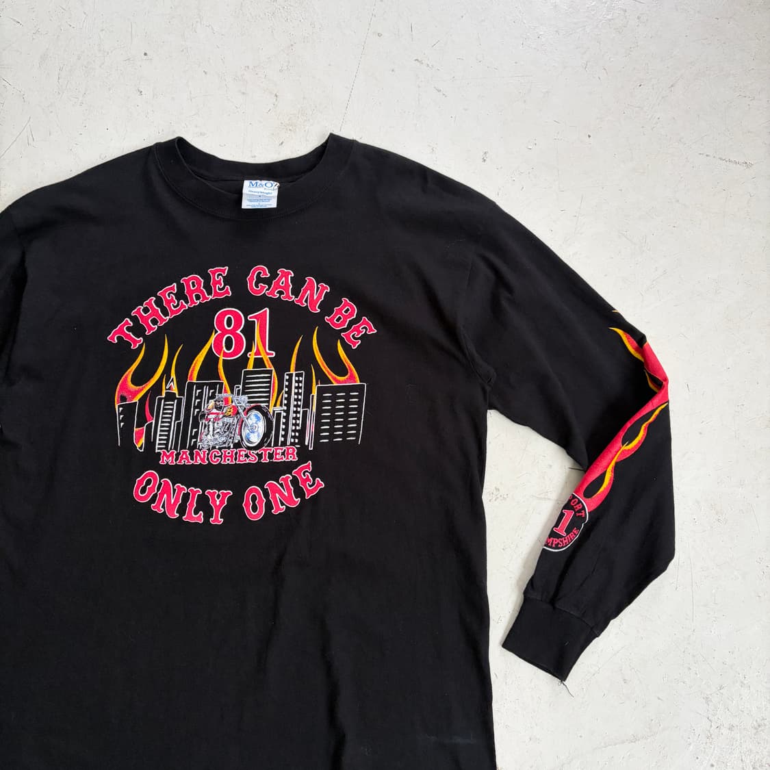 00s M&O 빈티지 불꽃프레임 롱슬리브 L 상품이미지2