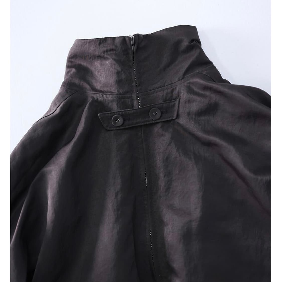 Wingbone pintuck bomber jacket S 상품이미지3