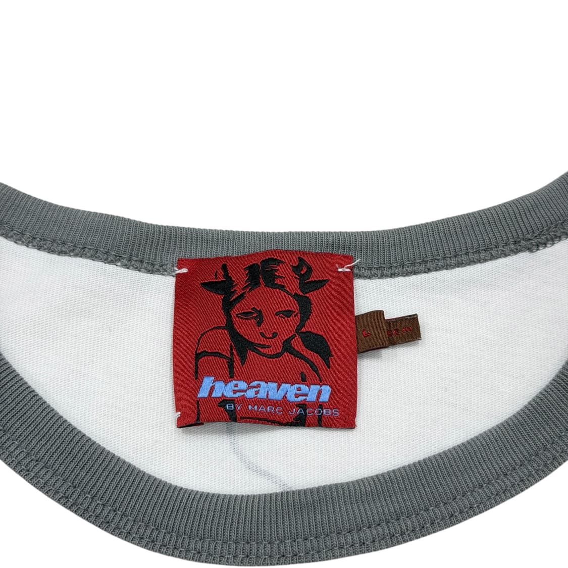 헤븐 바이 마크 제이콥스 베이비즈 링거 반팔 티셔츠 초크 L 상품이미지4