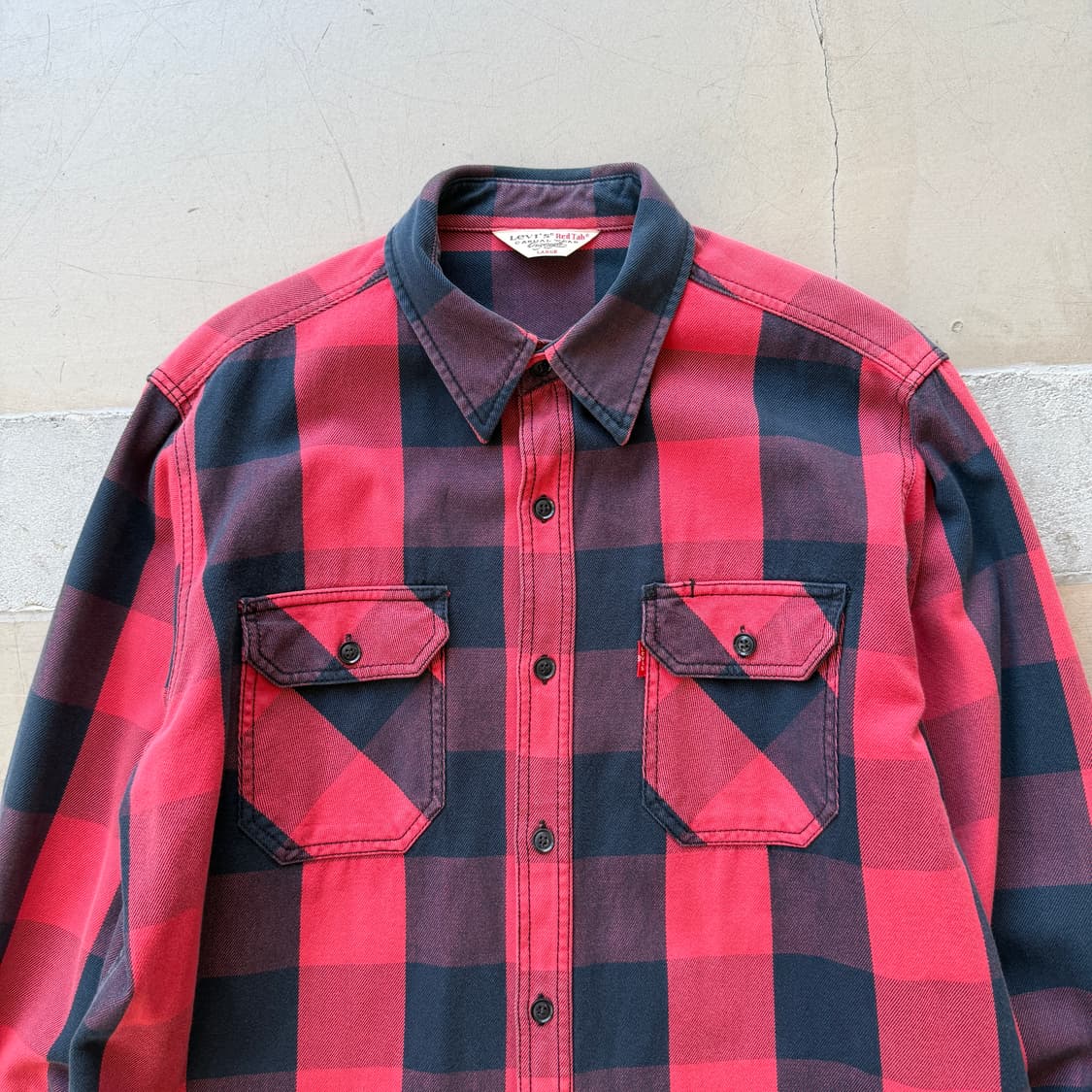 리바이스 레드탭 체크 워크 셔츠 상품이미지4