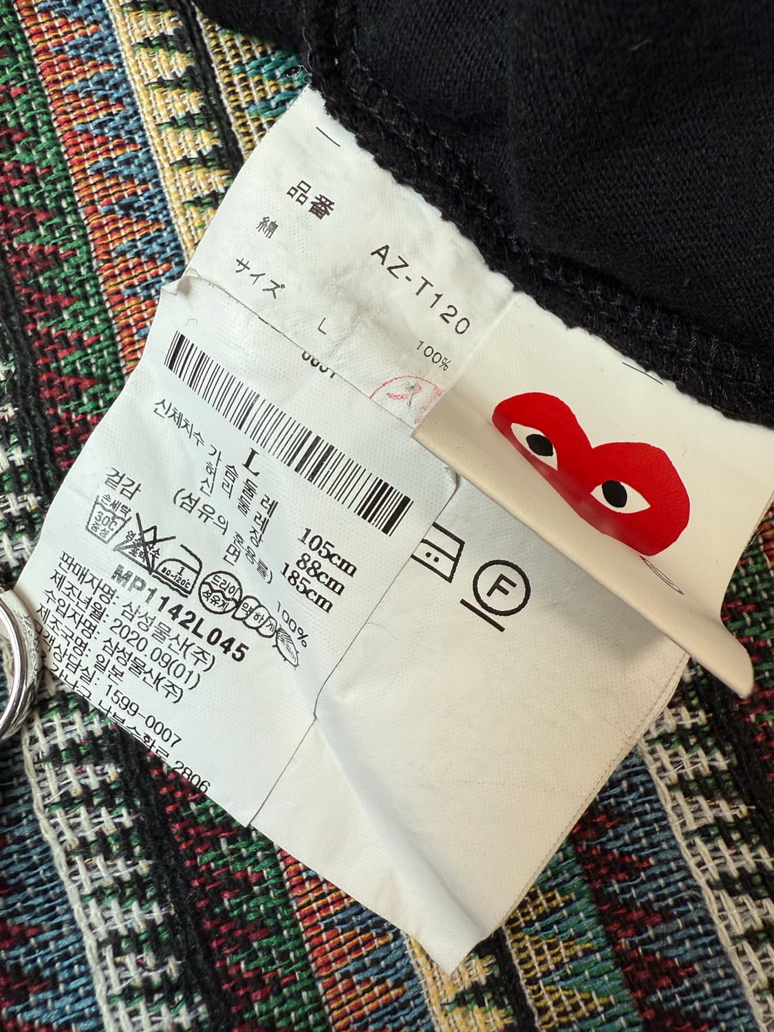 꼼데가르송 블렉와펜 롱슬리브 상품이미지3