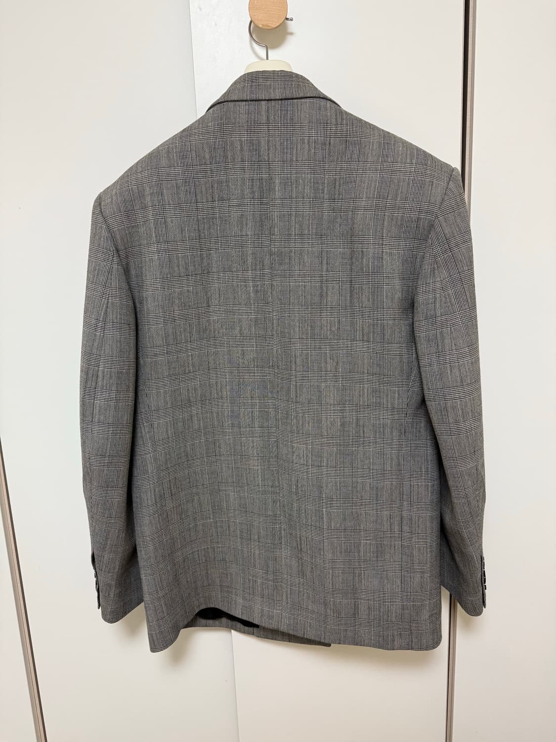 렉토 글렌체크 오버사이즈 테일러드 자켓 s 상품이미지2