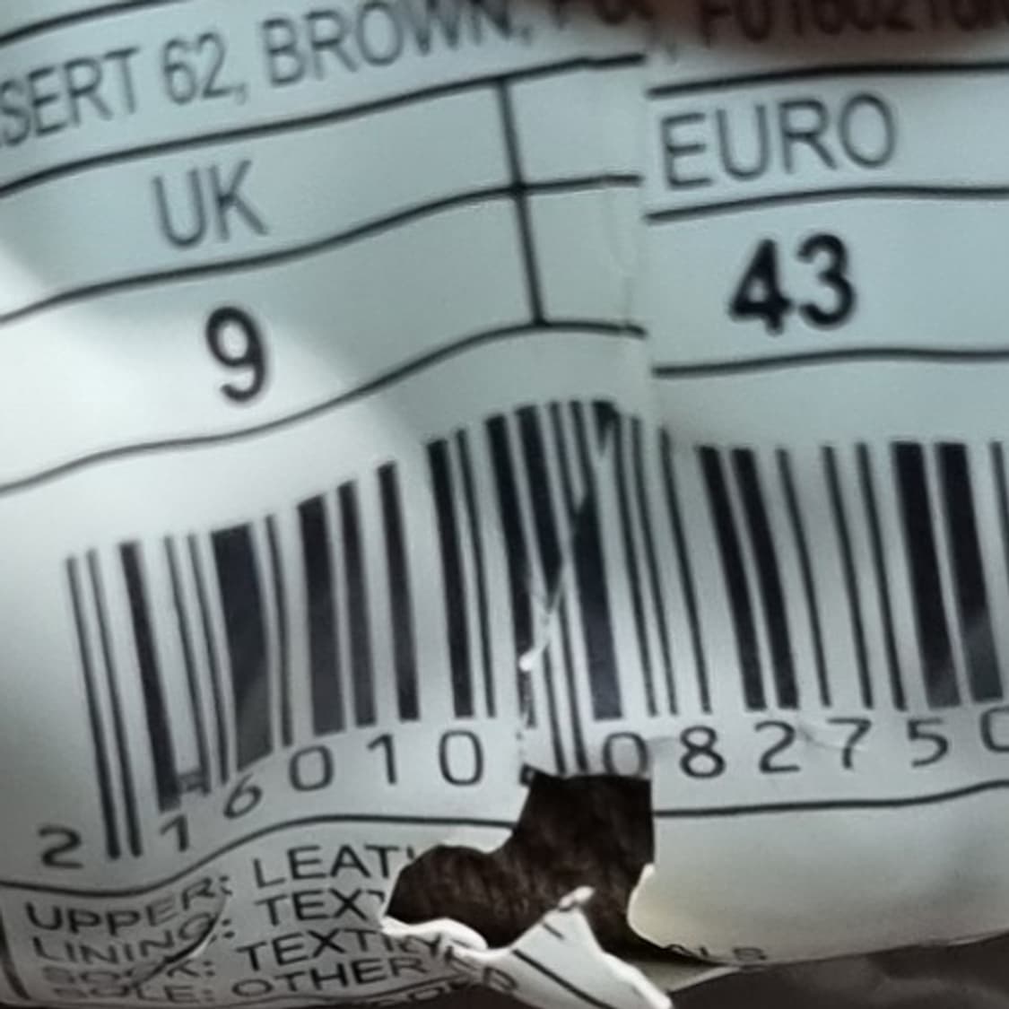 파이어트랩 스웨이드 남성부츠 실사이즈270 상품이미지6