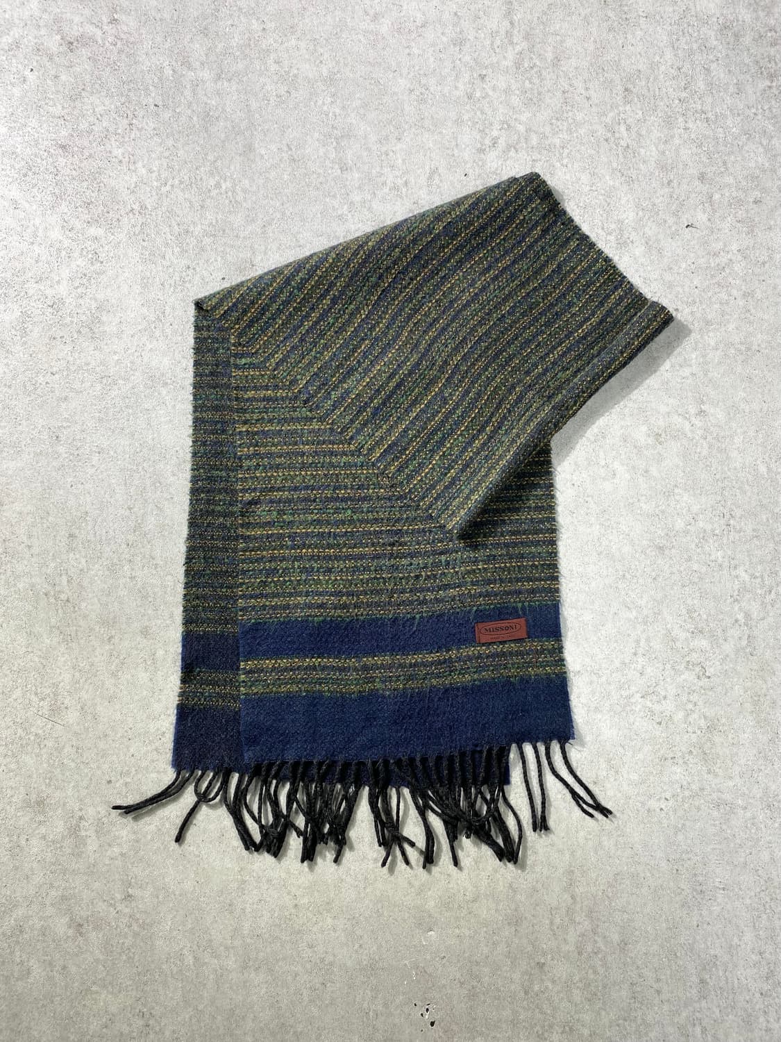 [160cm] MISSONI 미쏘니 이태리 메이드 에스닉 울 머플러 상품이미지2