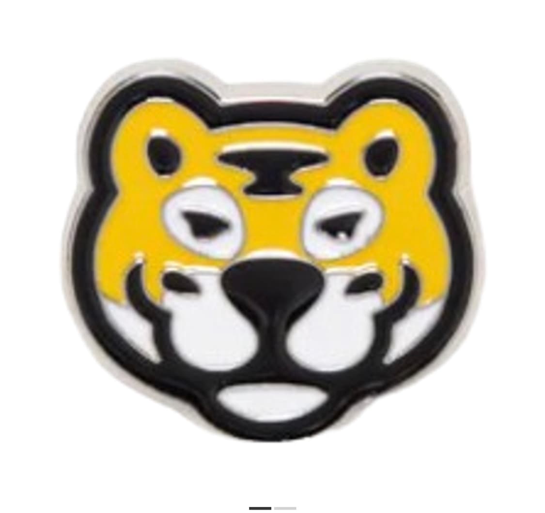 휴먼 메이드 애니멀 헤드 핀 옐로우 상품이미지1