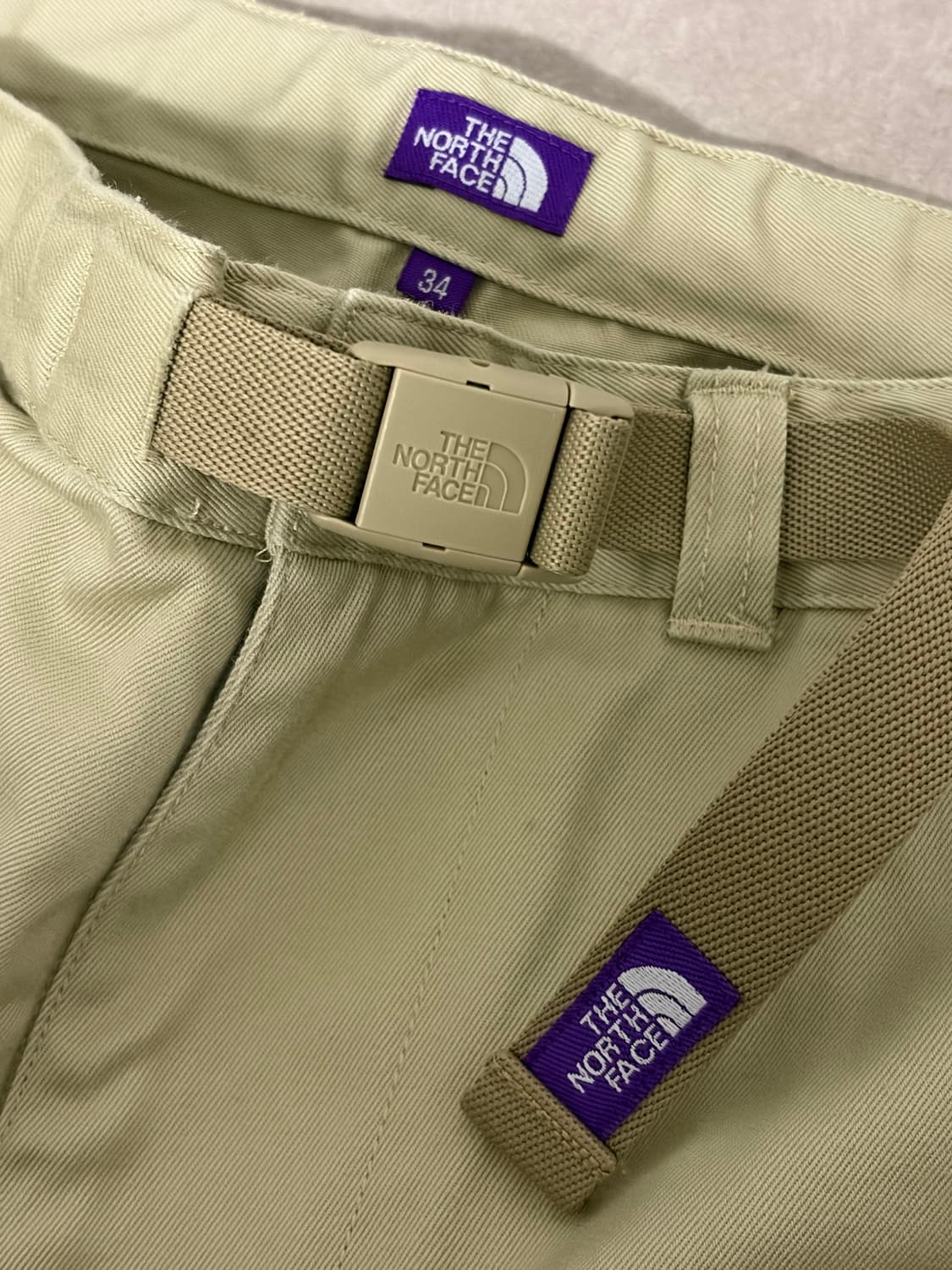 노스페이스 퍼플라벨 와이드테이퍼드 치노팬츠 34 상품이미지2