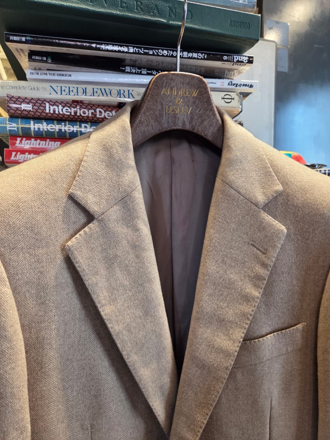 버버리 캐시미어 자켓 상품이미지7