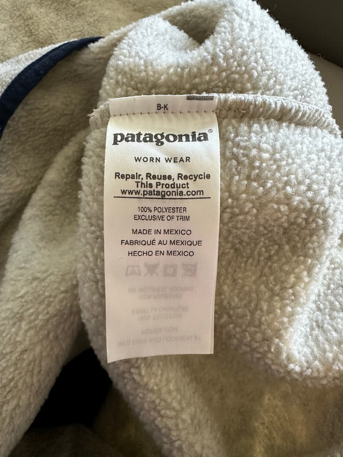 파타고니아 신칠라 오트밀 L 상품이미지4