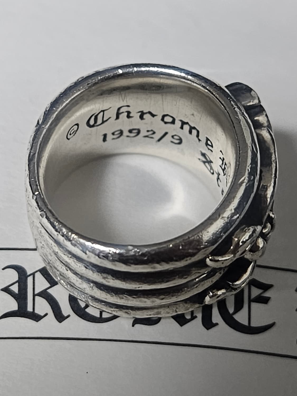 크롬하츠 대거링 국내7호 상품이미지7