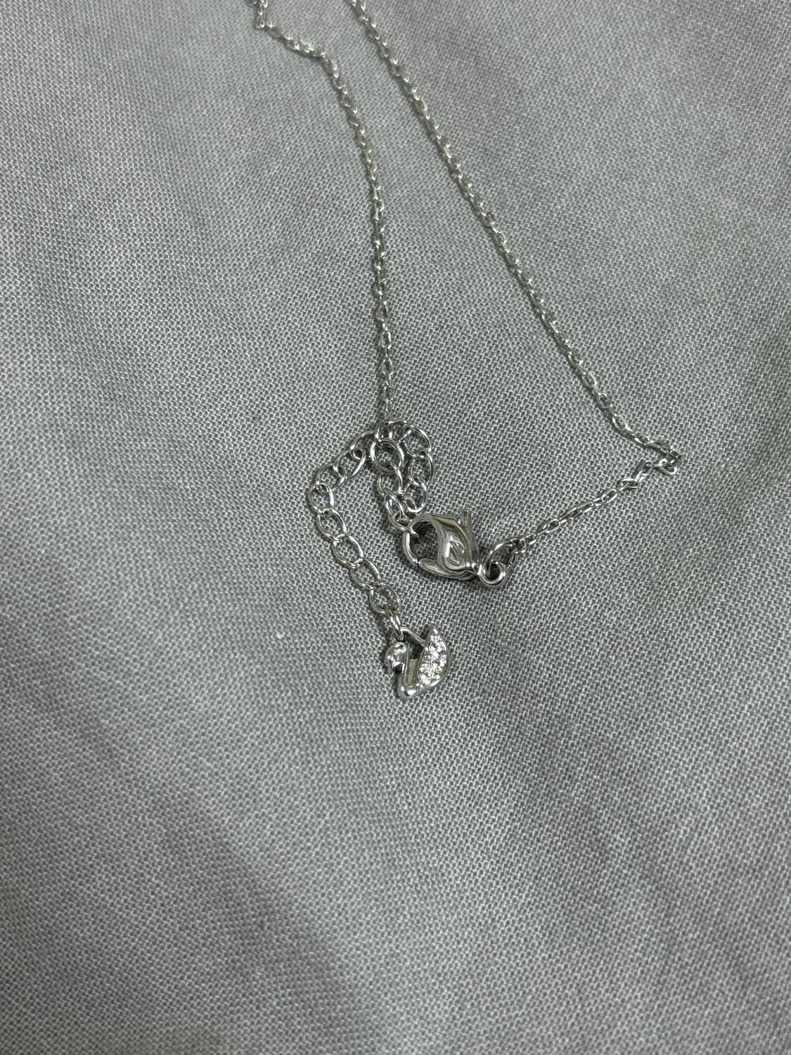 스와로브스키 댄싱스완 목걸이 화이트 상품이미지4