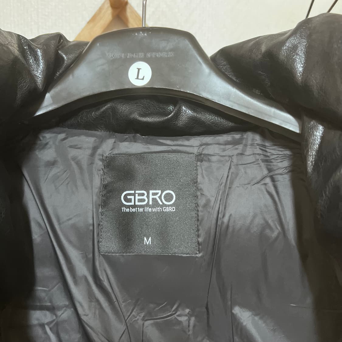 [M] 짐브로 헤비 레더 숏패딩 상품이미지6