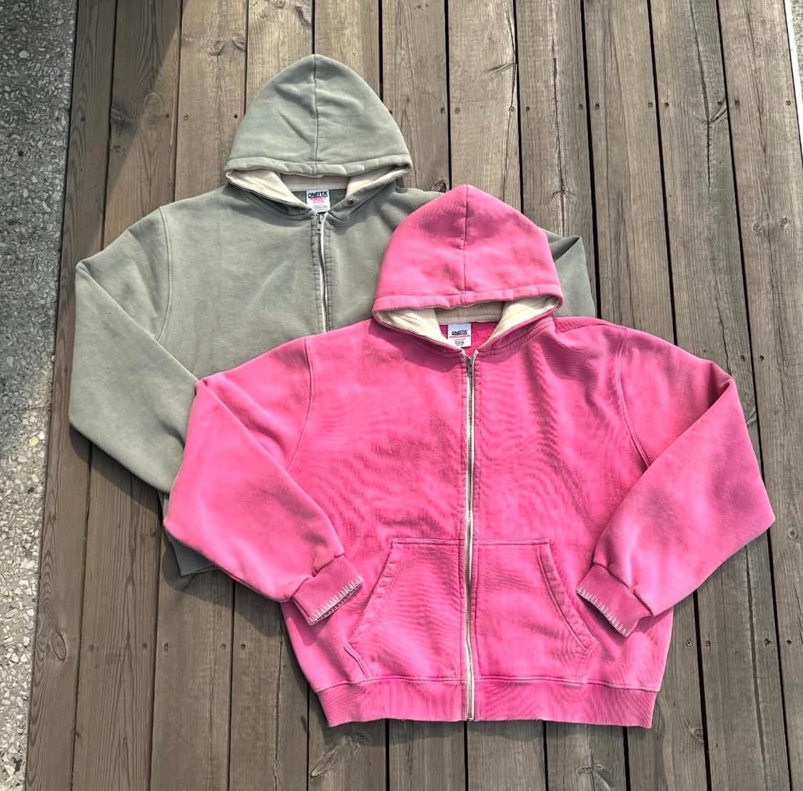 [일괄] Sober 소버 굿즈 하드페이드 풀집 후디 상품이미지1