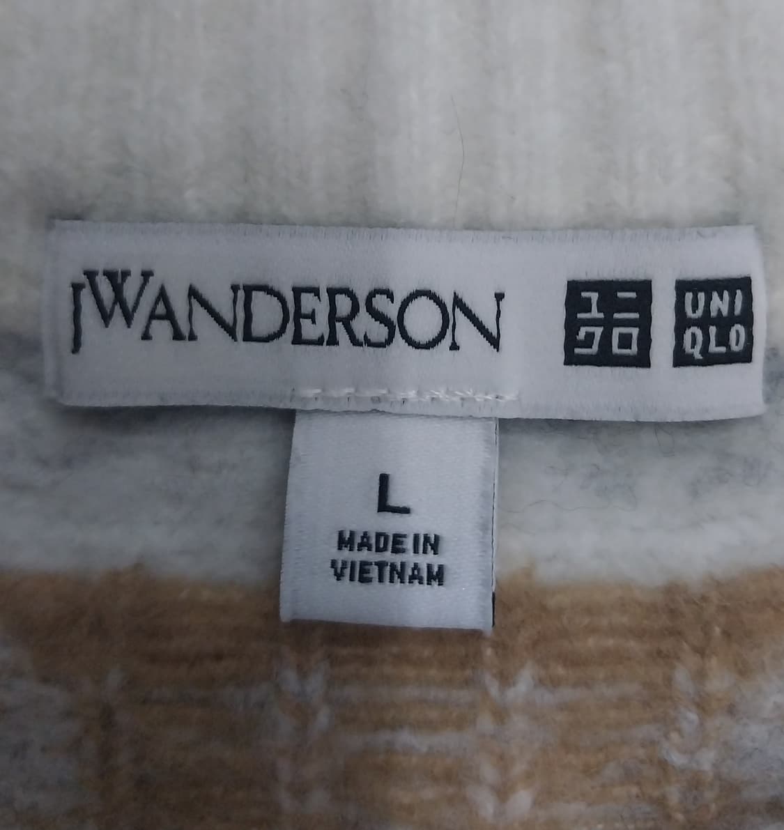 유니클로 X JW앤더슨 페어아일 니트 L 상품이미지3