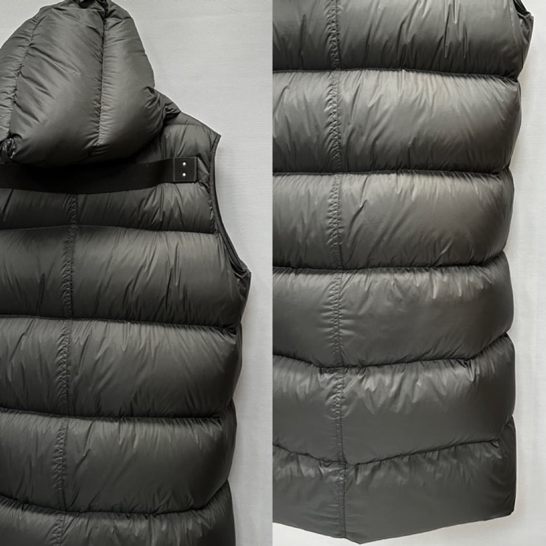 릭오웬스 퀼팅 롱 패딩 조끼 ( 95~100 ) 상품이미지6