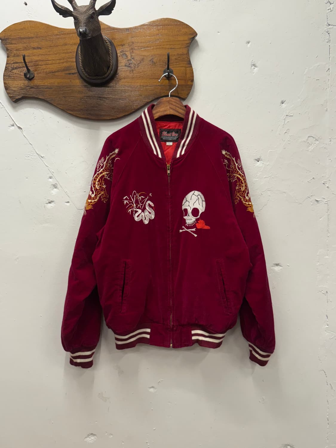 L) Souvenir Velvet Embroidered Sukajan  상품이미지2