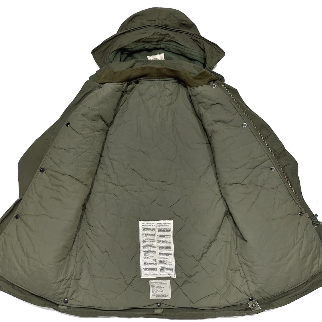 캐나다군 iecs 콜드파카 전기형 미디움 (105) 상품이미지9