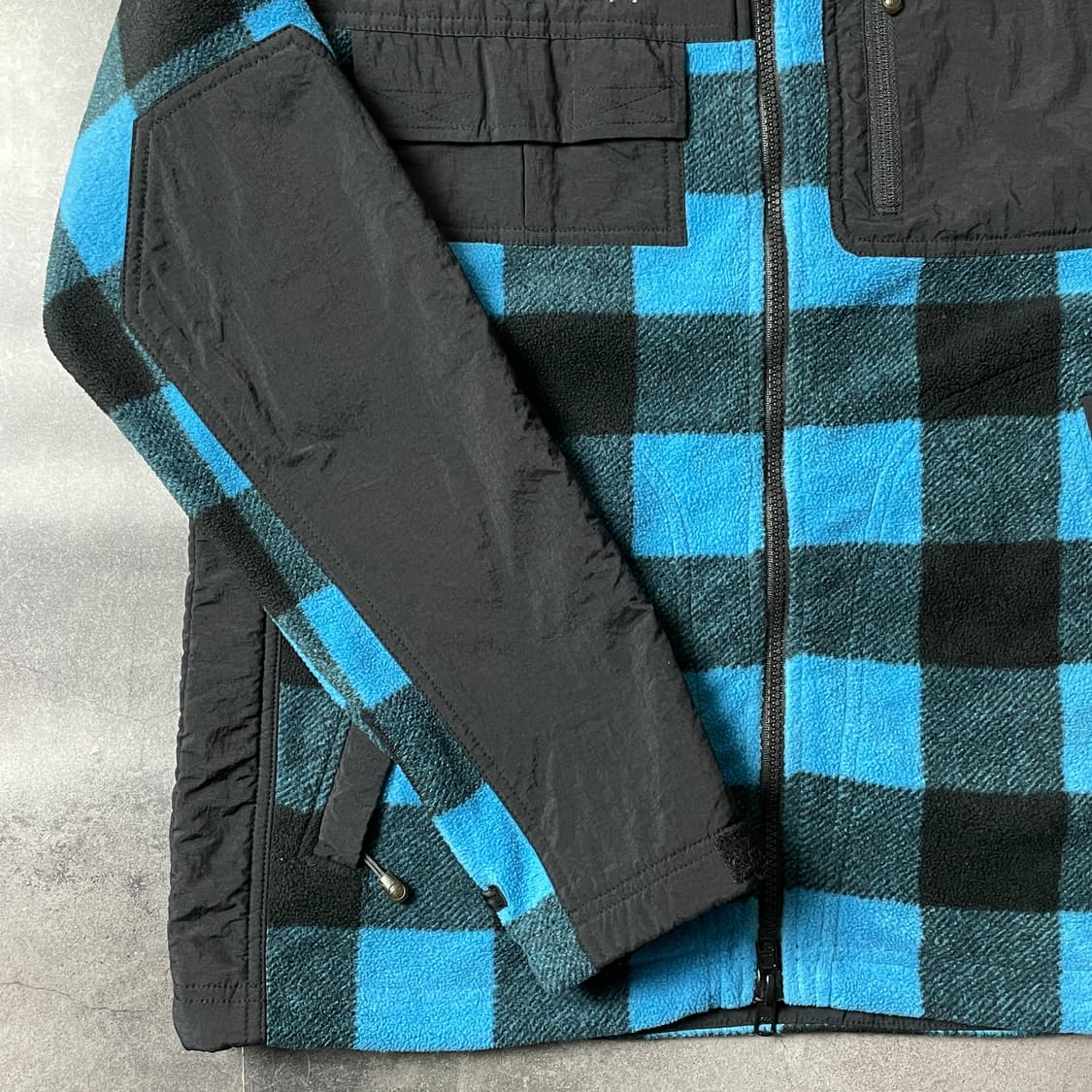 COLUMBIA 컬럼비아 빈티지 체크 플리스 후리스자켓 A00466 상품이미지4