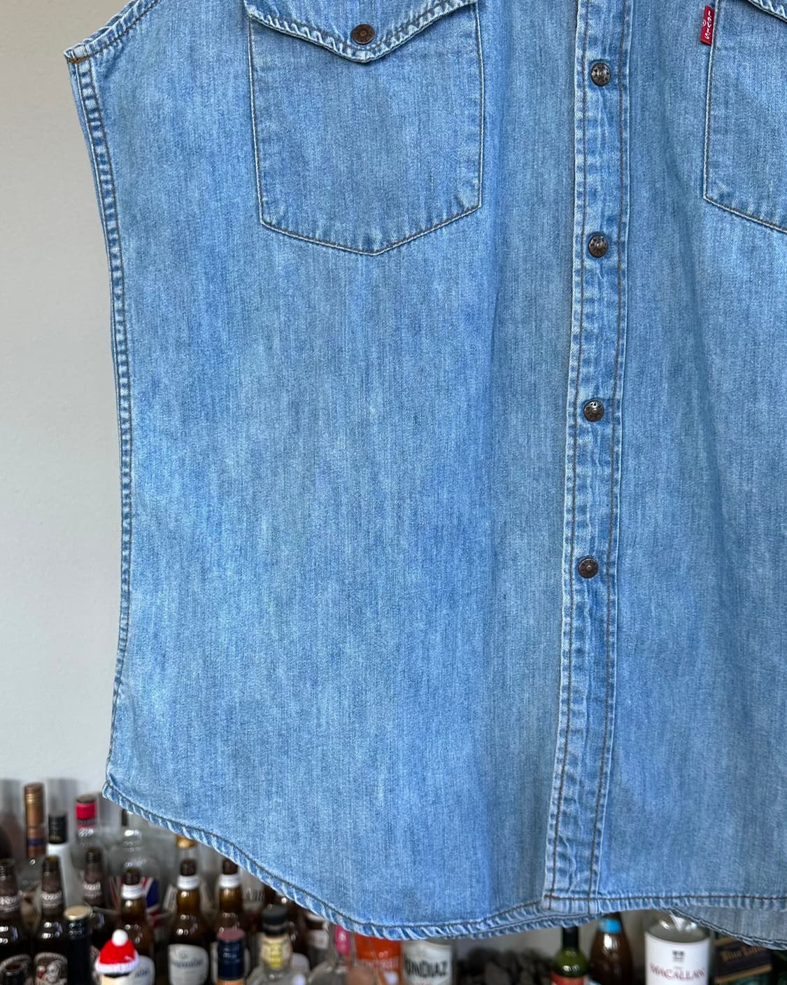 [XL]리바이스 Levi's 90s 웨스턴 데님 워크 베스트 상품이미지5