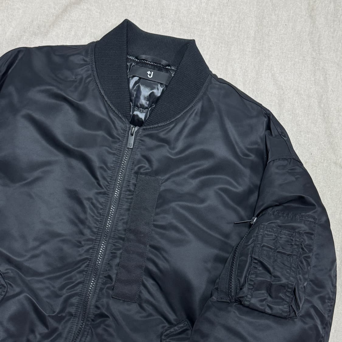 유니클로 질샌더 구스다운 ma1 항공점퍼 L 상품이미지2