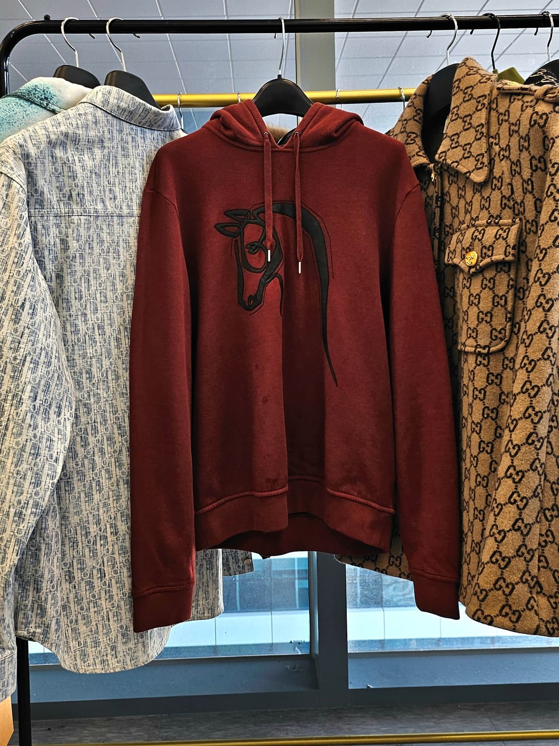 에르메스 홀스 레더패치 후드티
XS사이즈 상품이미지1