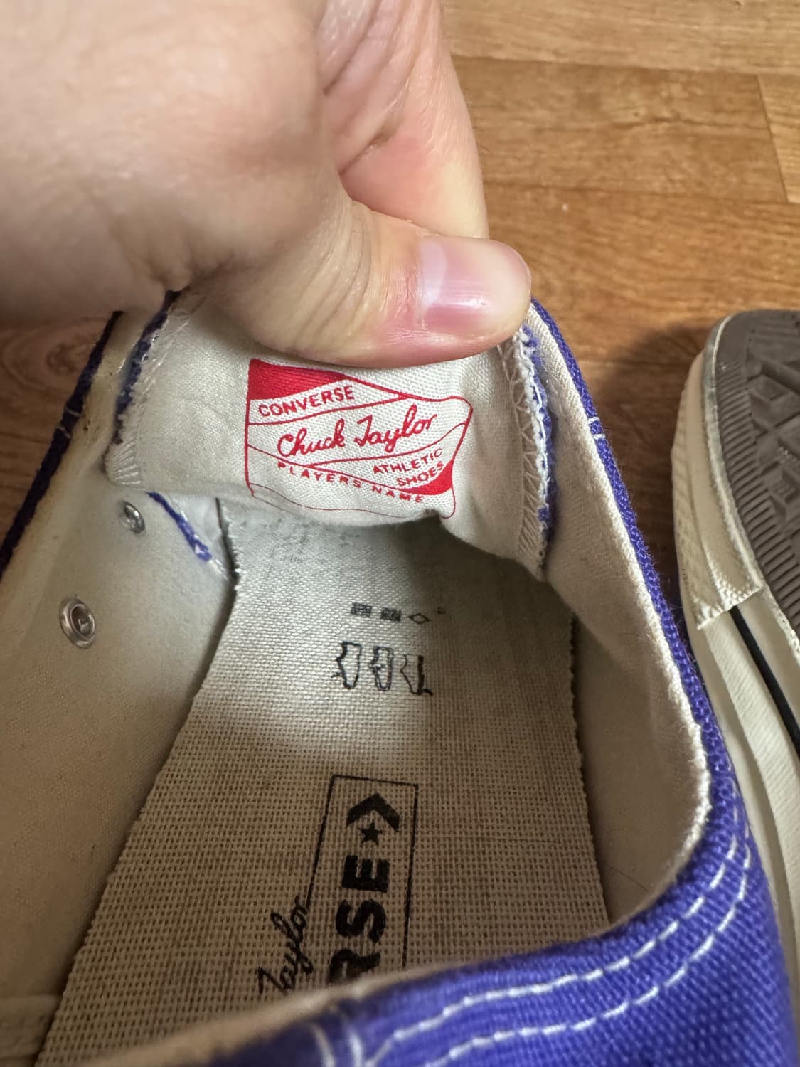 컨버스척테일러 캔디그레이프(290) 상품이미지4